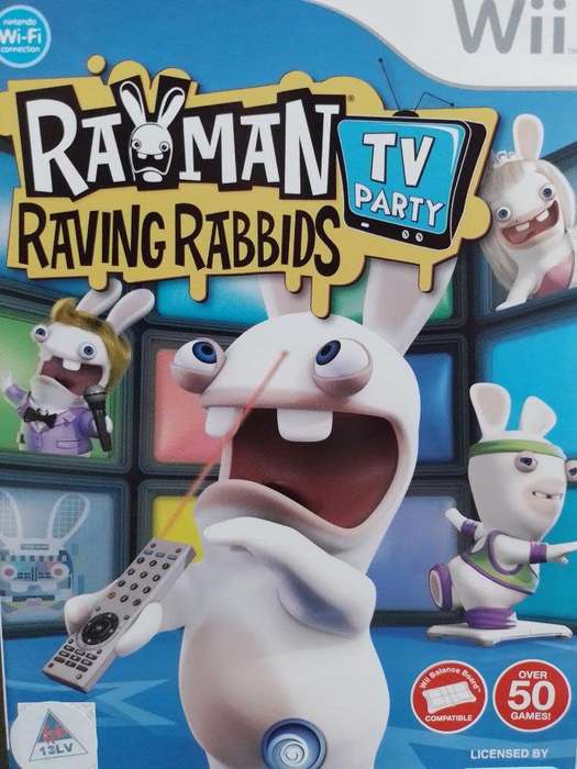 Wii - Rayman Raving Rabbids Tv Party