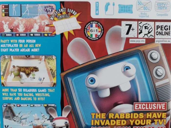 Wii - Rayman Raving Rabbids Tv Party
