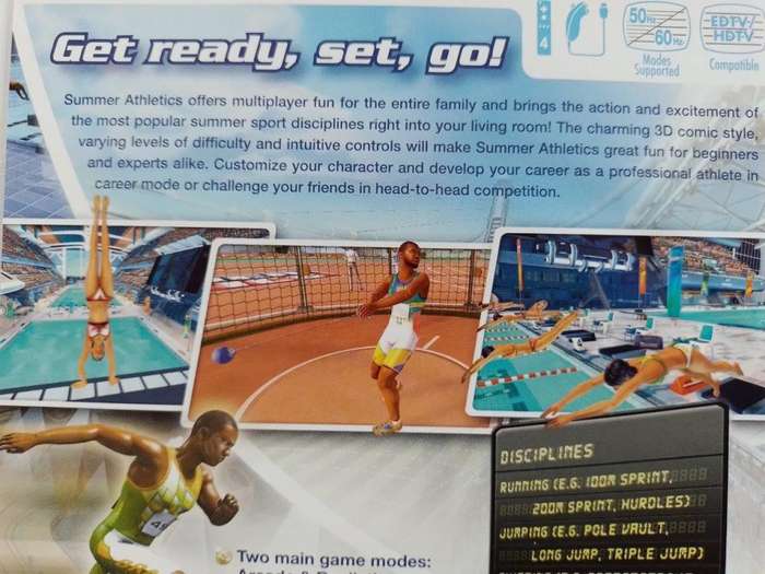Wii - Summer Athletics