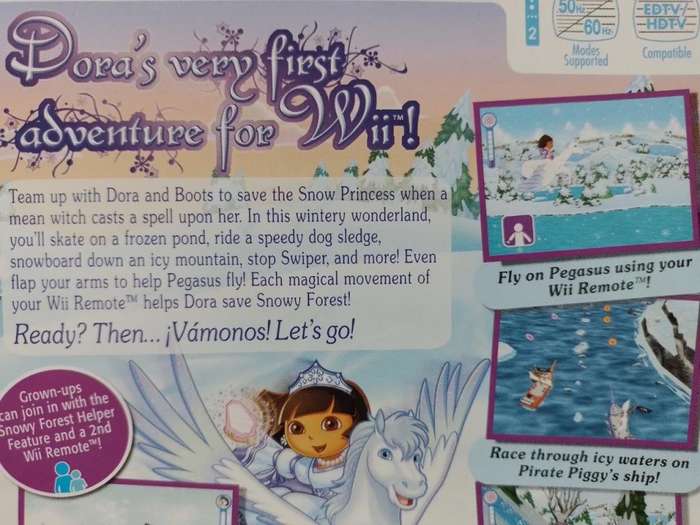 Wii - Dora Saves the Snow Princess
