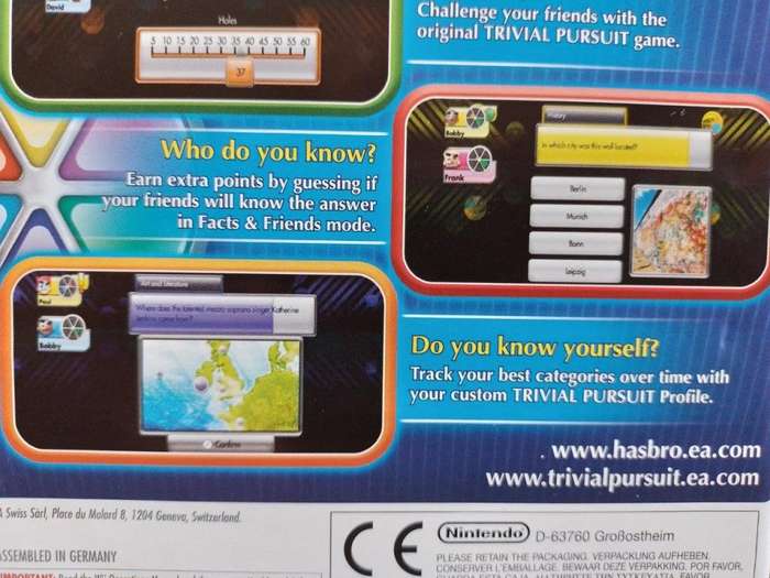 Wii - Trivial Pursuit