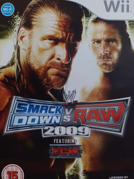 Wii - WWE Smack Down vd Raw 2009 feat ECW