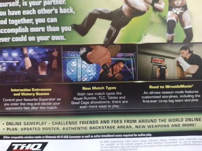 Wii - WWE Smack Down vd Raw 2009 feat ECW