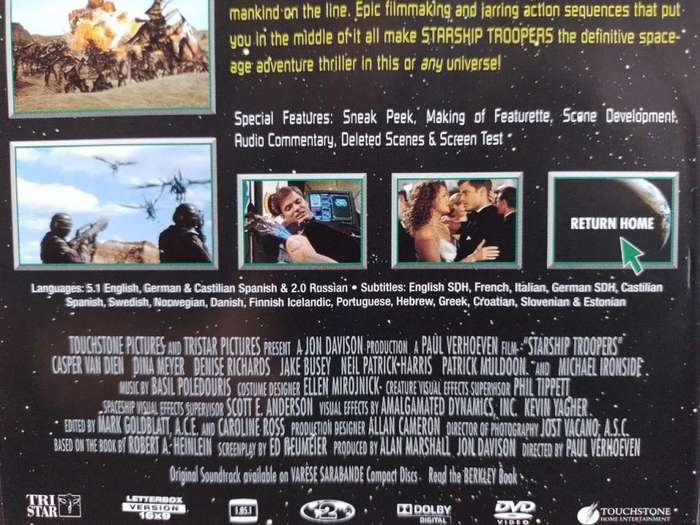 DVD - Starship Troopers