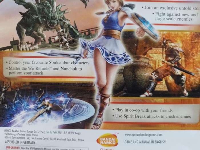 Wii - Soulcalibur Legends