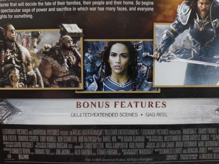 DVD - Warcraft The Beginning