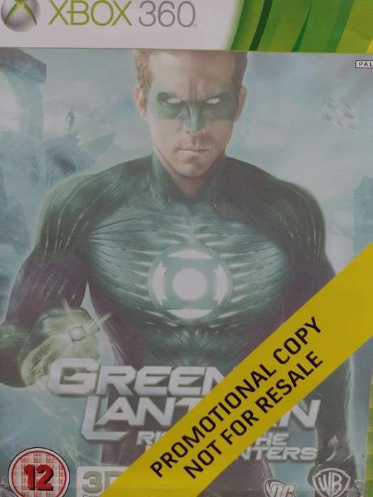 Xbox 360 - Green Lantern Rise of The Manhunters - Promo Copy