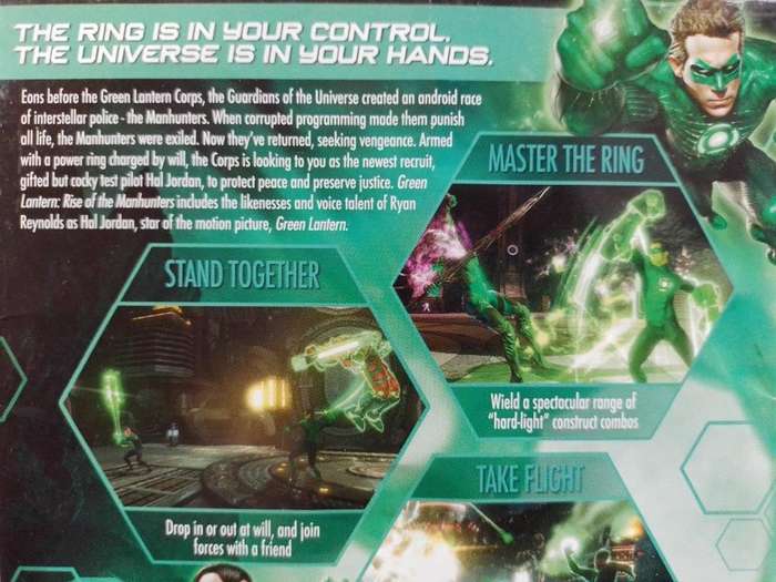 Xbox 360 - Green Lantern Rise of The Manhunters - Promo Copy