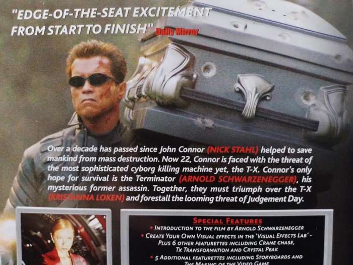 DVD - Terminator 3 Rise of The Machines (2 Discs)