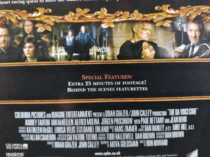 DVD - The DaVinci Code (2 Disc Extended Cut)