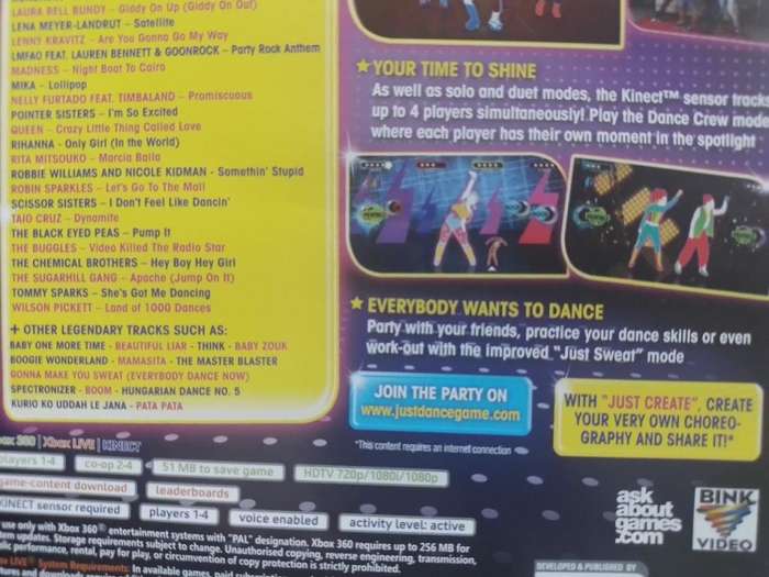 Xbox 360 - Just Dance 3 Special Edition (Requires Kinect Sensor)