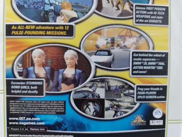 Xbox - James Bond 007  Agent Under Fire