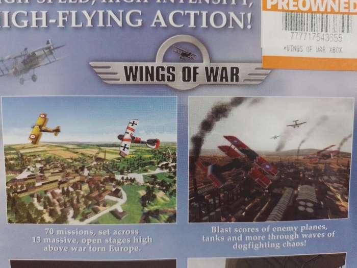 Xbox - Wings Of War
