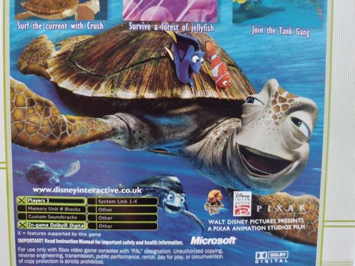 Xbox - Disney / Pixar Finding Nemo