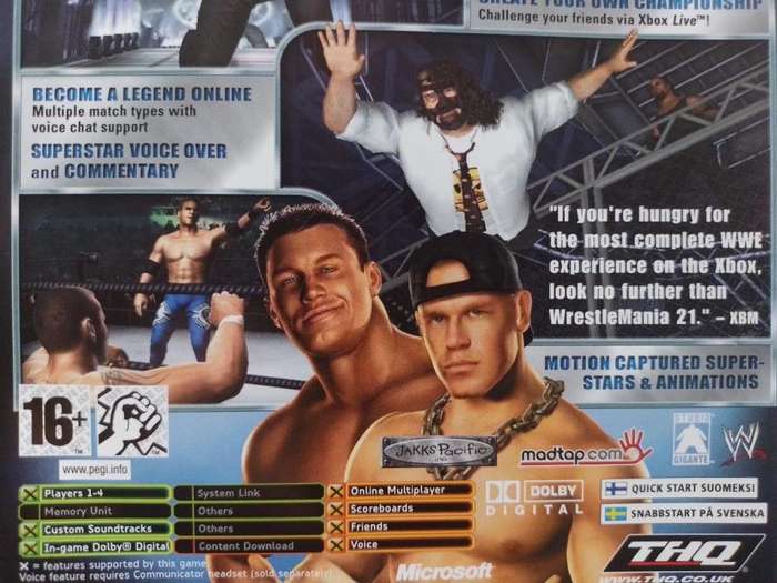 Xbox - Wrestlemania 21