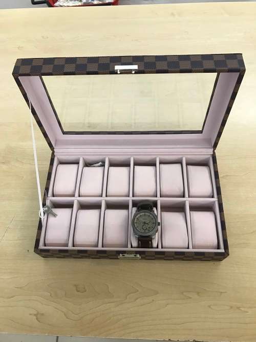 12 Blocks / Slot watch box /watch storage Design Brand