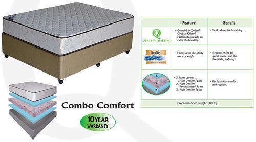 Firm Double Bed 100kg per partner
