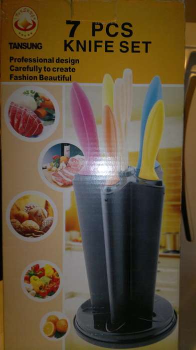 7 PCS KNIFE SET