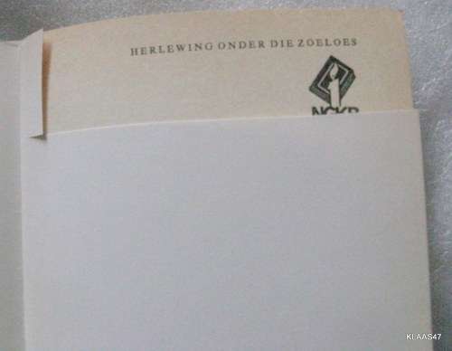 Herlewing Onder die Zoeloes - Dr Kurt E Koch - Sagteband 1980