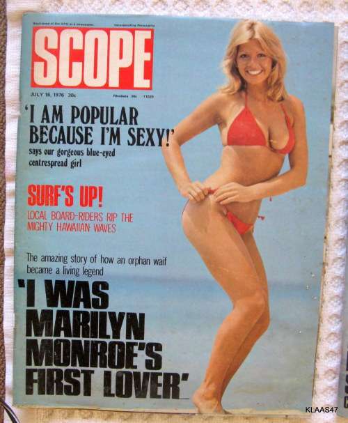 SCOPE : JULY 16, 1976 : MARILYN MONROE'S FIRST LOVER :SINATRA - WIFE NO 4 : JONAS SAVIMBI'S HIDEOUT