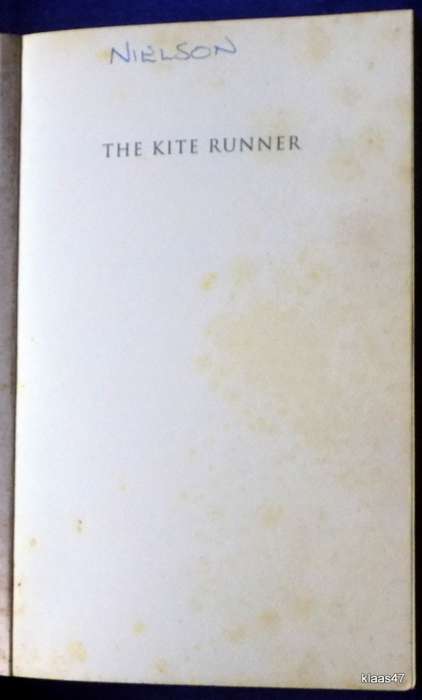 The Kite Runner - Khaled Hosseini - Paperback
