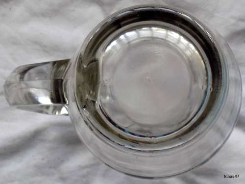 SWA D.F.-1979-1980-SWA W. GLASS MUG WITH 4 EMBLEMS