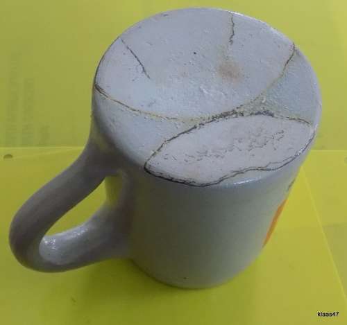 STONEWARE BEER TANKARD ST. PAULI BRAUEREI BAVARIA: EENHEID 50 UNION
