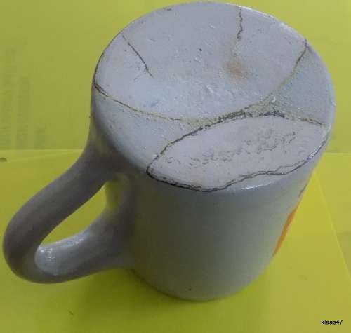 STONEWARE BEER TANKARD ST. PAULI BRAUEREI BAVARIA: EENHEID 50 UNION