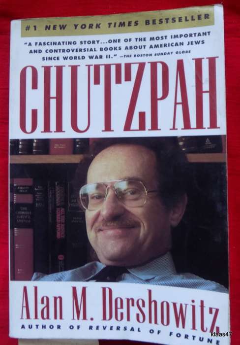 Chutzpah - Allan M Dershowitz - Paperback