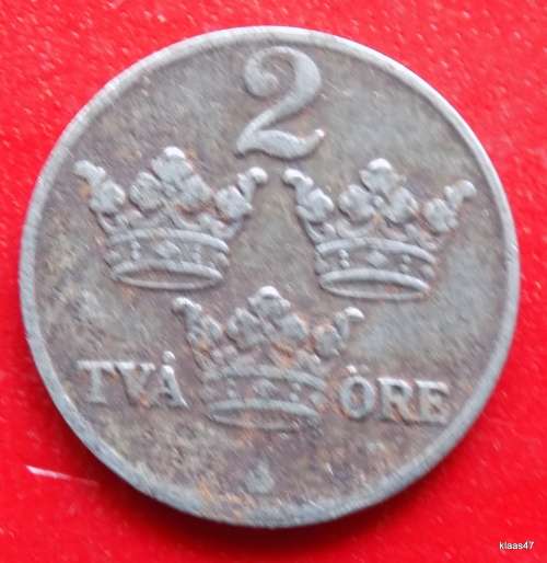 1946 SWEDEN 2 Ore