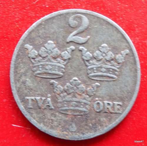 1946 SWEDEN 2 Ore