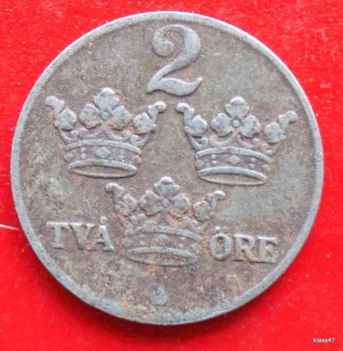 1946 SWEDEN 2 Ore