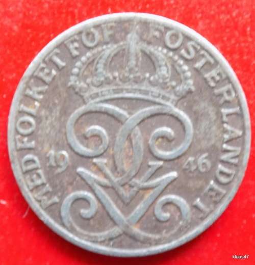 1946 SWEDEN 2 Ore