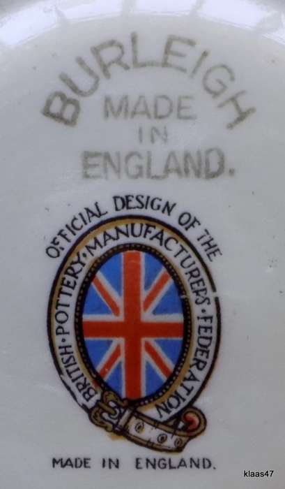 Burleigh Official Design Coronation of King George VI Commemorative Mug