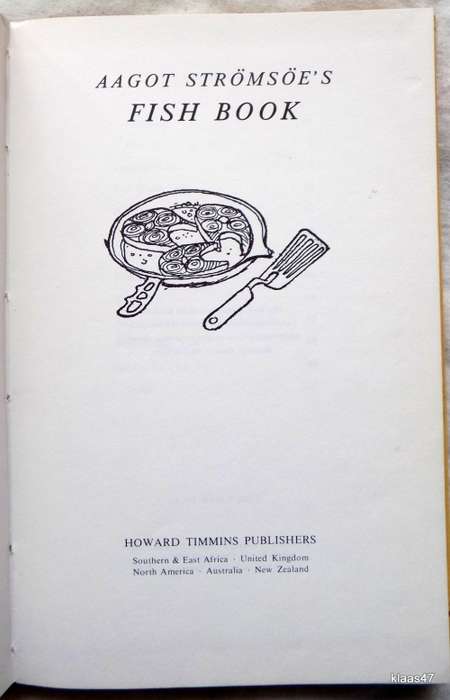 Aagot Stromoe`s Fish Book - Hardcover 1982