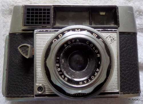 AGFA - OPTIMA III S - MADE IN GERMANY - COLOR APOTAR 1:2.8/45 - NOT TESTED
