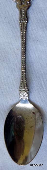 CRESTED TEASPOON - REPUBLIEK S.A. REPUBLIC 31-5-1961