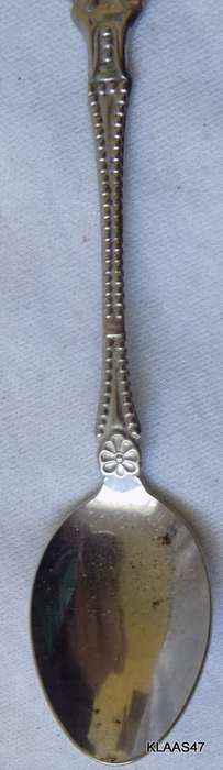 CRESTED TEASPOON - REPUBLIEK S.A. REPUBLIC 31-5-1961
