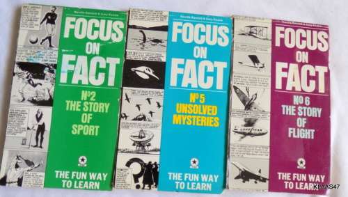 Focus on Fact:  No 6,5.and 2 - Neville Randall and Gary Keane - Paperbacks