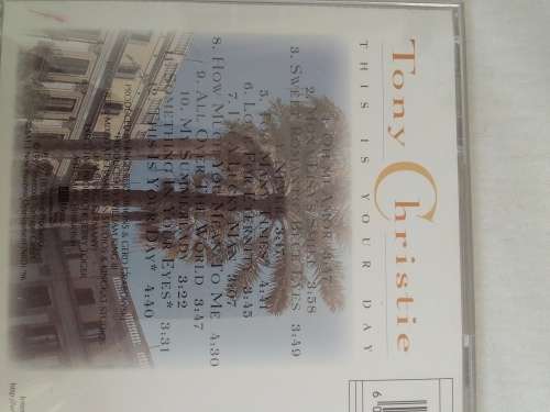 TONY CHRISTIE : THIS IS YOUR DAY : RPM : CDRPM 1600
