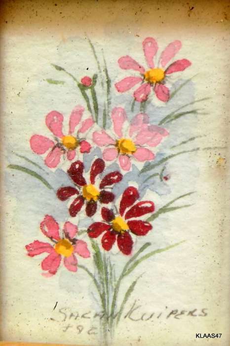 MINIATURE - WATERCOLOUR - SARAH KUIPERS -