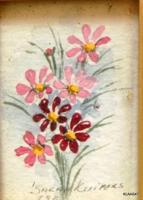 MINIATURE - WATERCOLOUR - SARAH KUIPERS -