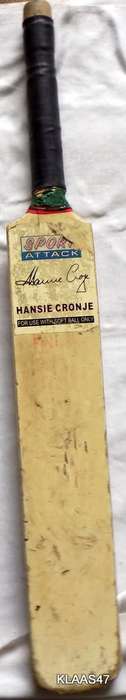 HANSIE CRONJE - SPORT ATTACK - CRICKET BAT (FOR USE WITH SOFT BALL ONLY)