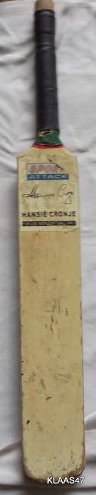 HANSIE CRONJE - SPORT ATTACK - CRICKET BAT (FOR USE WITH SOFT BALL ONLY)