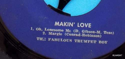 Trumpet Boy - Makin` Love -  Philips PSP 511 - 7` Single - South Africa