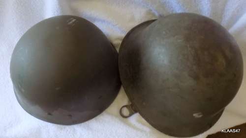 Helmet - SADF - Staaldak en Mosdop - see pictures.