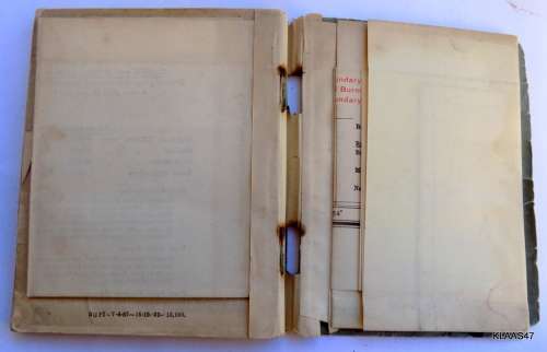 Indian Military Almanac - 1923 - Map of India Railways and Cantonments and Chart of Ranks