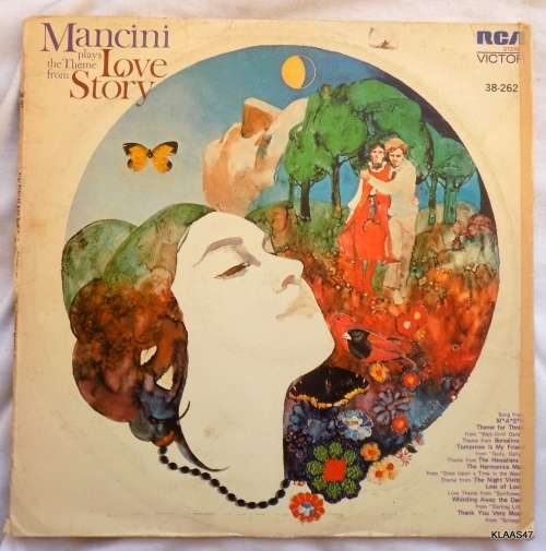 Henry Mancini Plays The Theme From Love Story - RCA Victor 38-262 - South Africa 1970