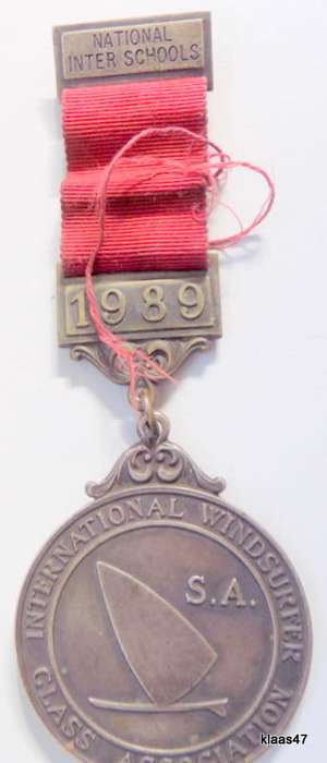 1989 - International Windsurfer Class Association - SA - Med Wt - Medallion