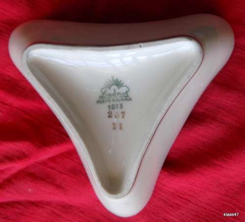 Lindner Kueps Bavaria Three point Vase Table Centrepiece